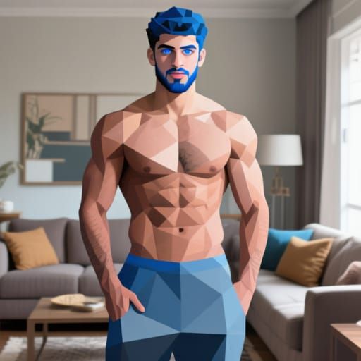 The Male Form in Geometric Shapes - 2