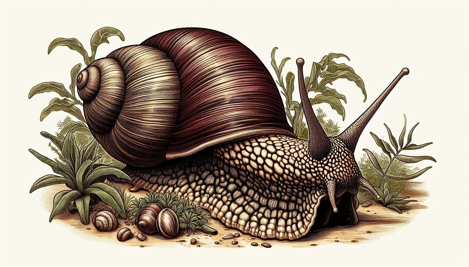 Giant African Land Snail ver. 2