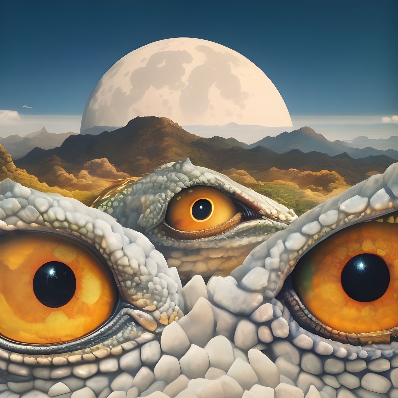 Lizardscape  by @Heroux