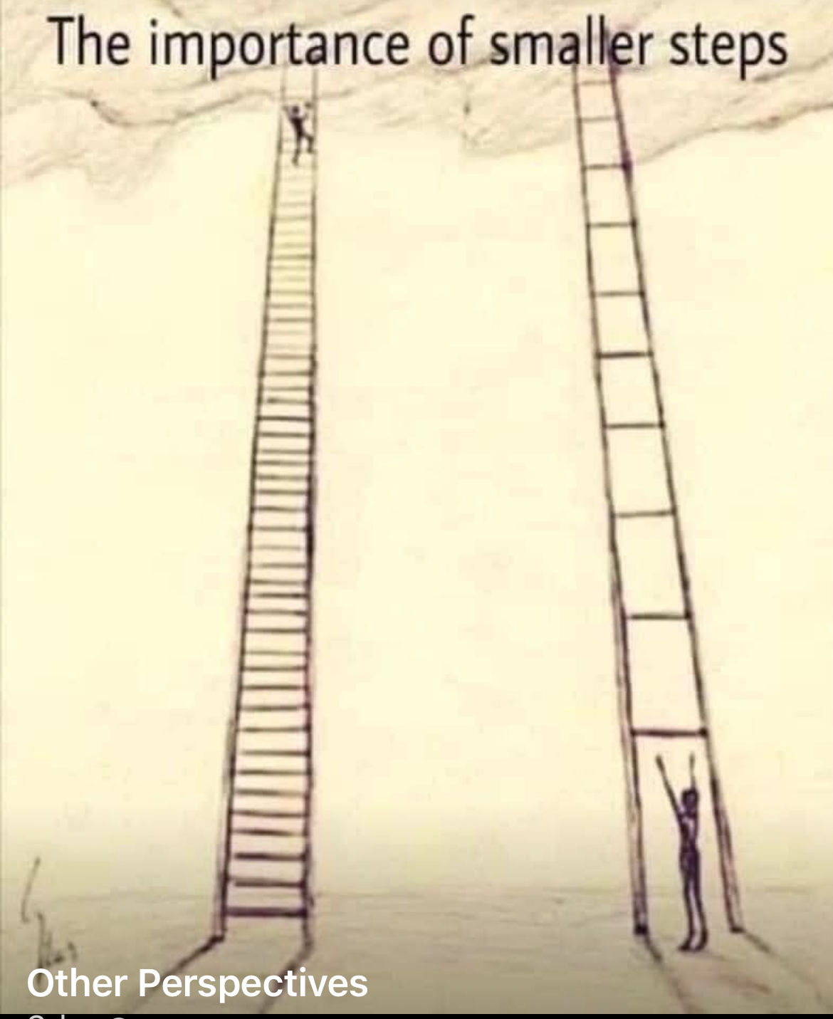 The importance of smaller steps