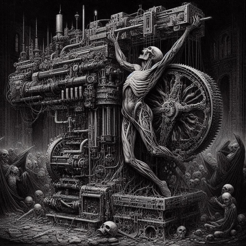 Man has become the inflatable prosthesis of a machine – the ...