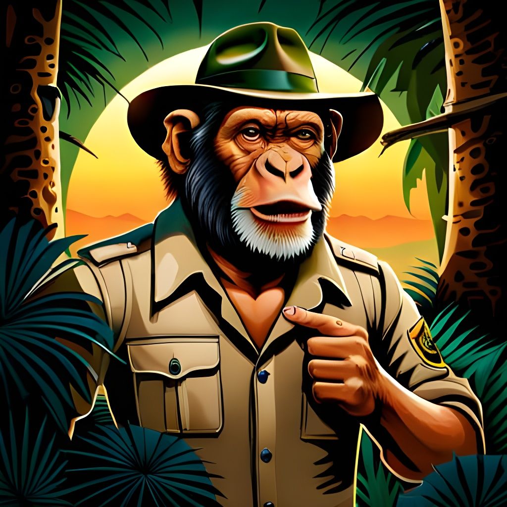 Safari Ranger  by @Sharonjoy