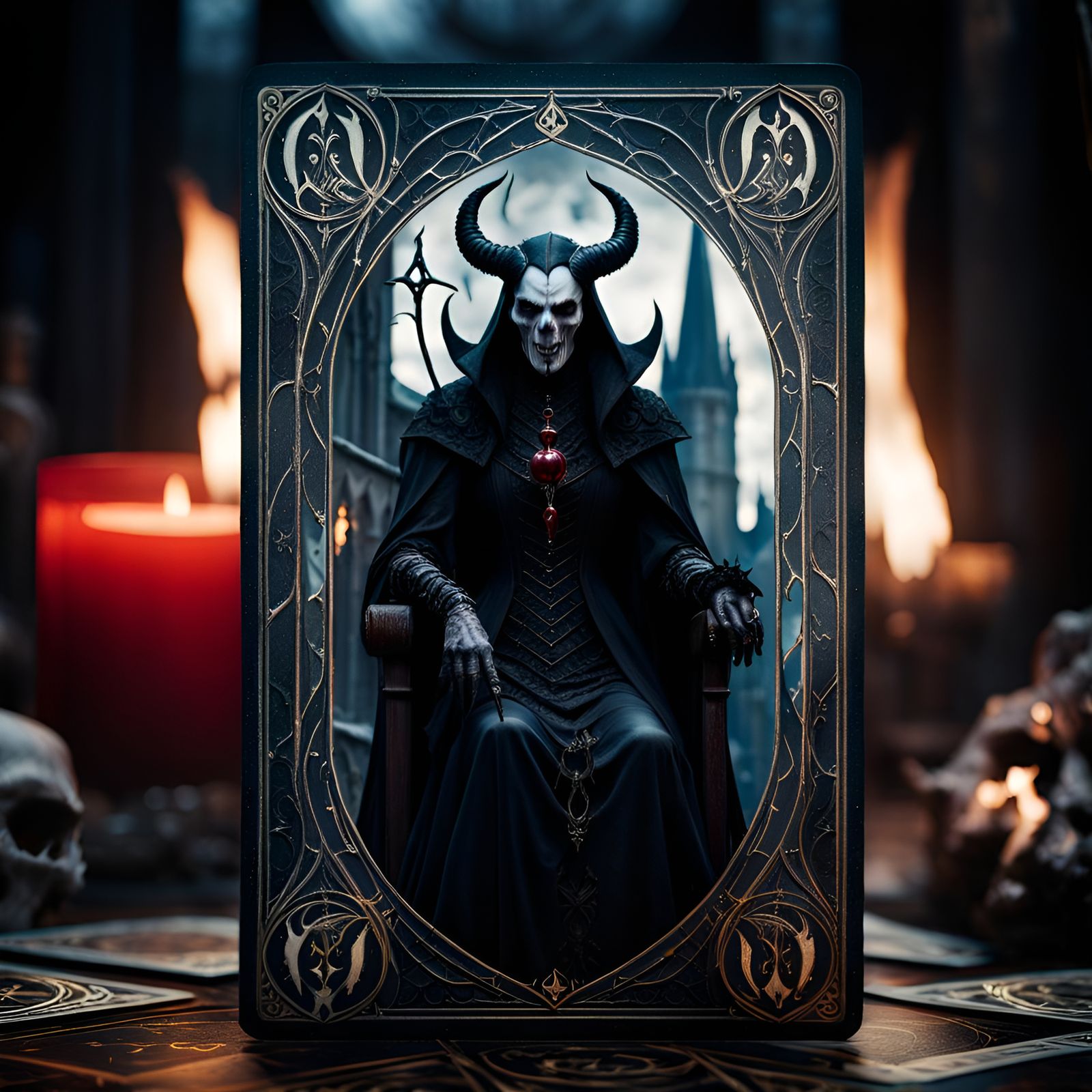 Devil tarot card