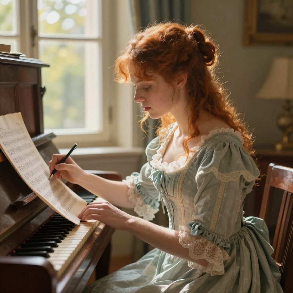 The Composer   by @Edwina