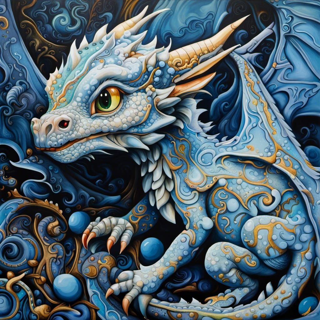 Birthed by Blue  by @BrideOfMorpheus