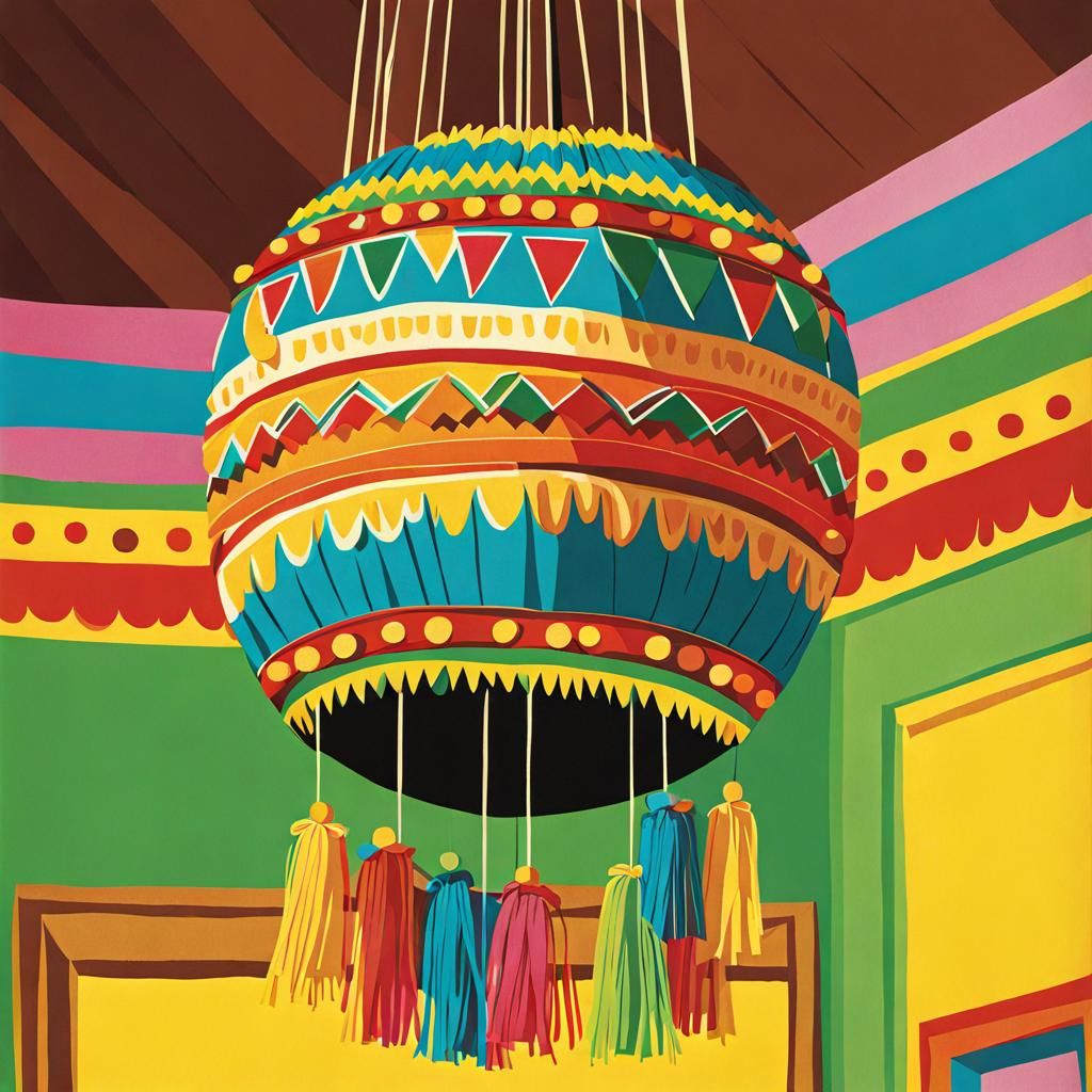 Piñata decoration