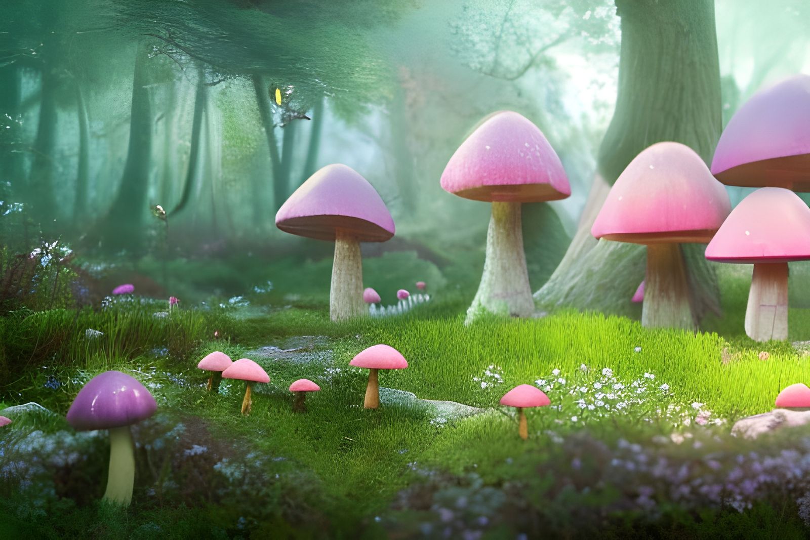 fairy garden - AI Generated Artwork - NightCafe Creator