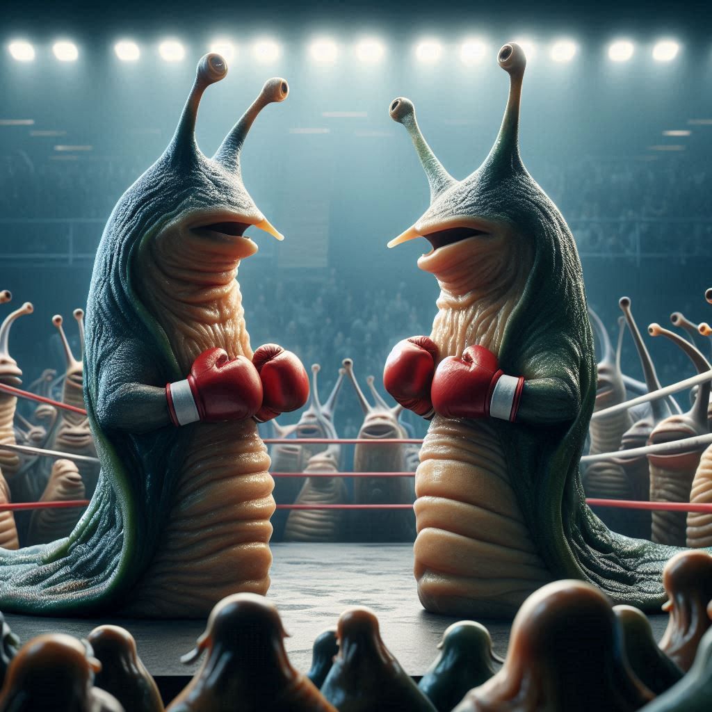 It Was a Real Slugfest!