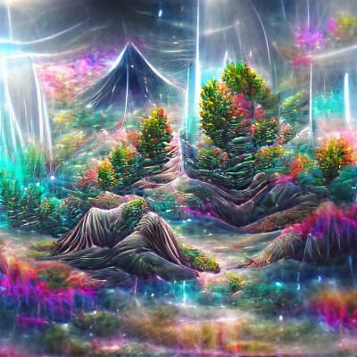 Mountain forest