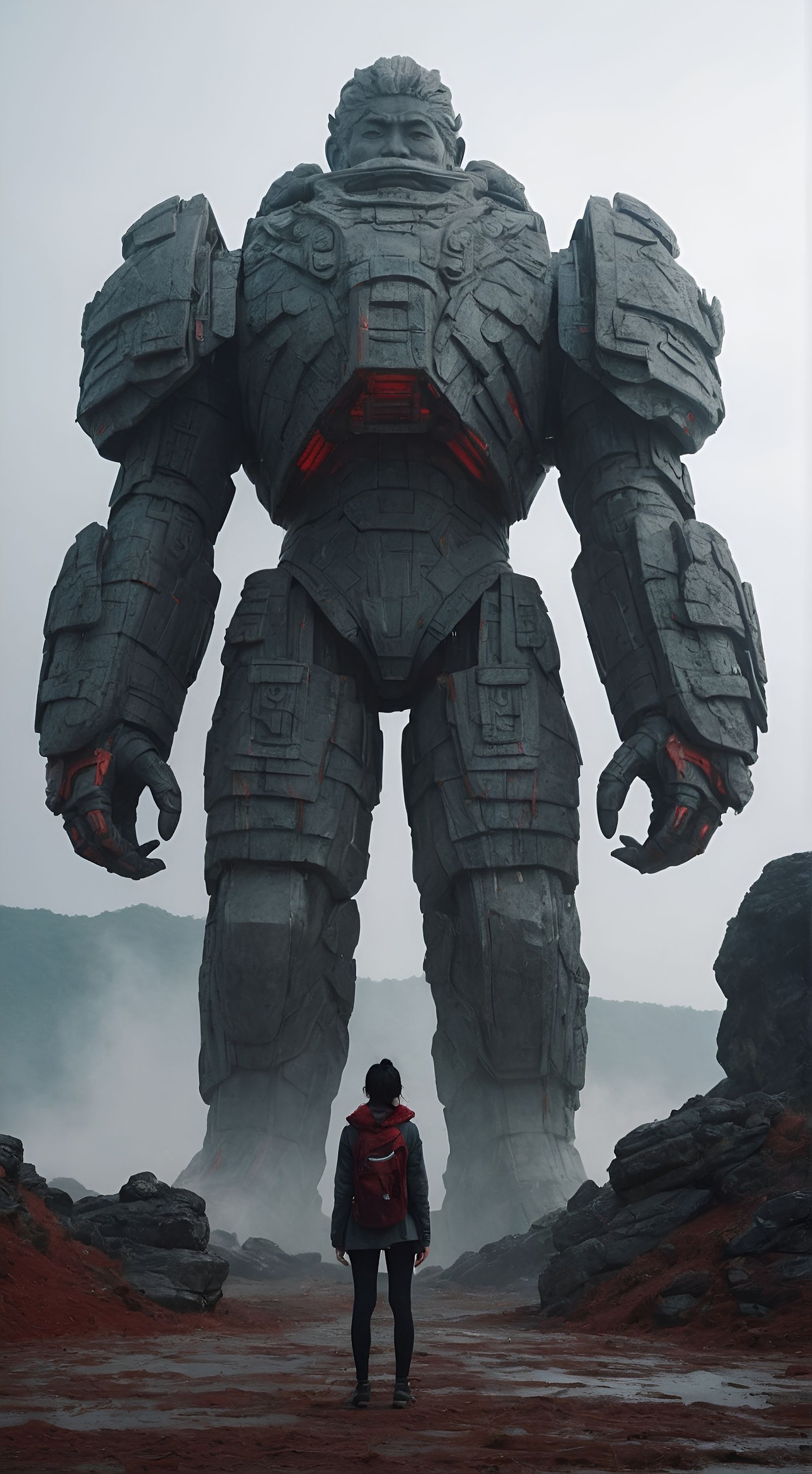 Colossal Ancient Statue