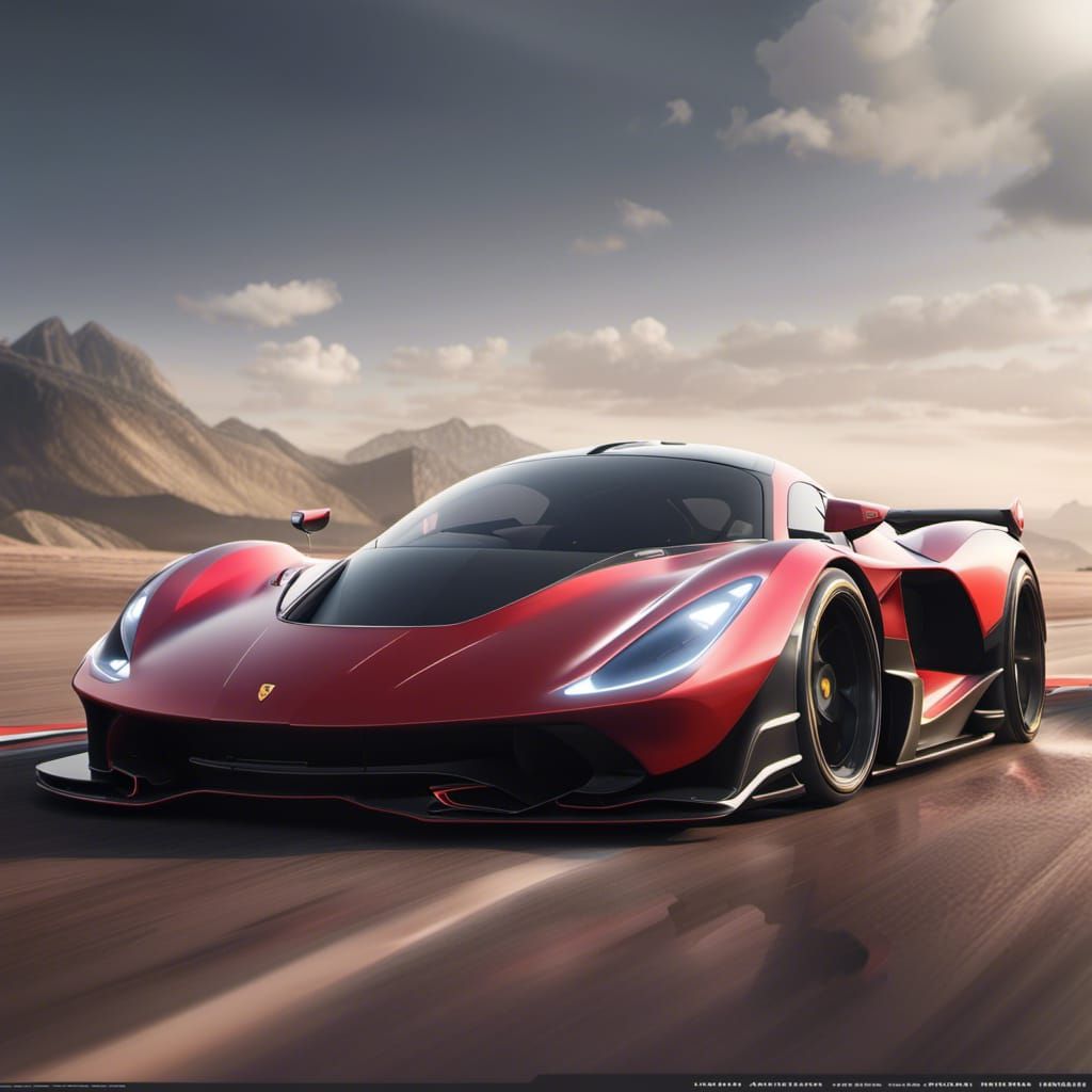 Racing hypercar - AI Generated Artwork - NightCafe Creator