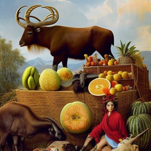 CRYPTID ANIMAL FRUIT STAND