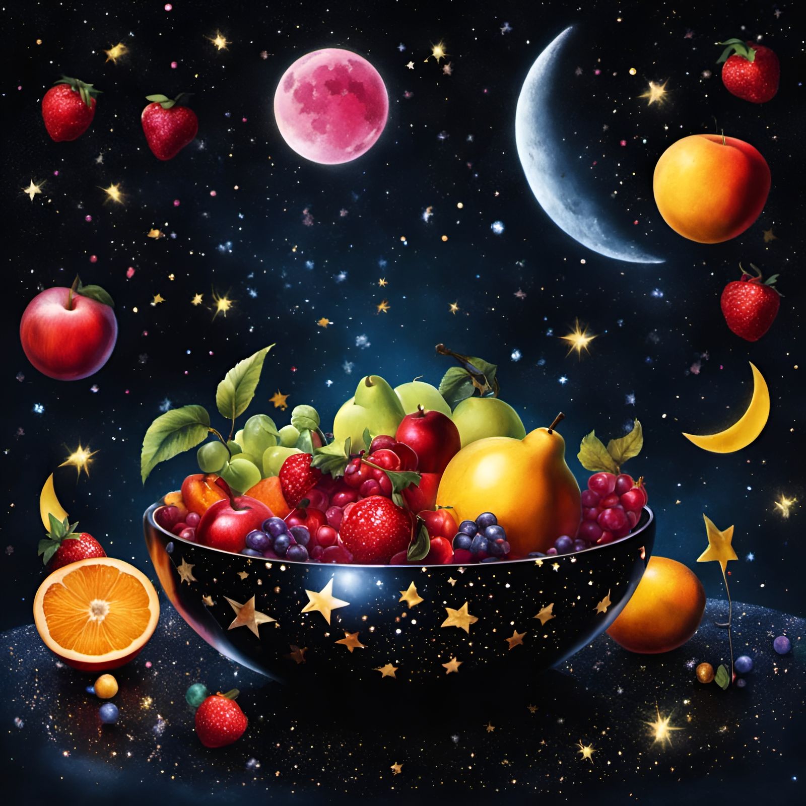Mystic Fruit Bowl   by @Celeste Atom