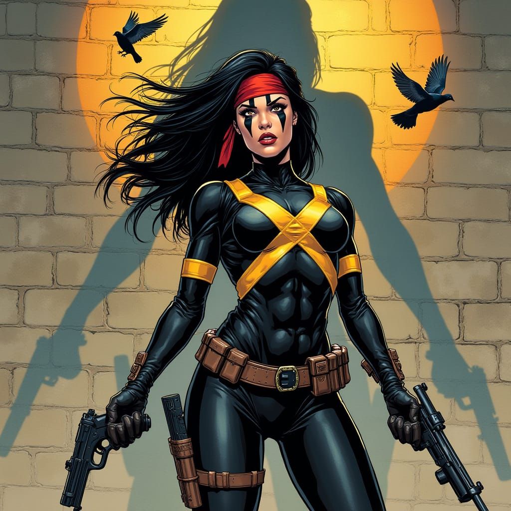 Dani Moonstar, the Indigenous mutant hero from the X-Men.