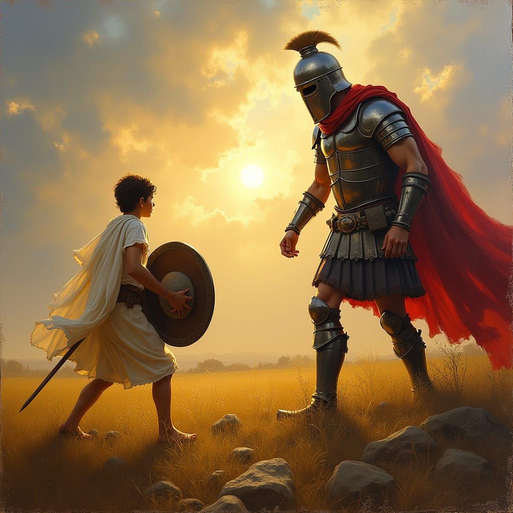 David and Goliath