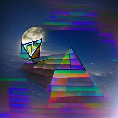 Moonlight geometric prism trip