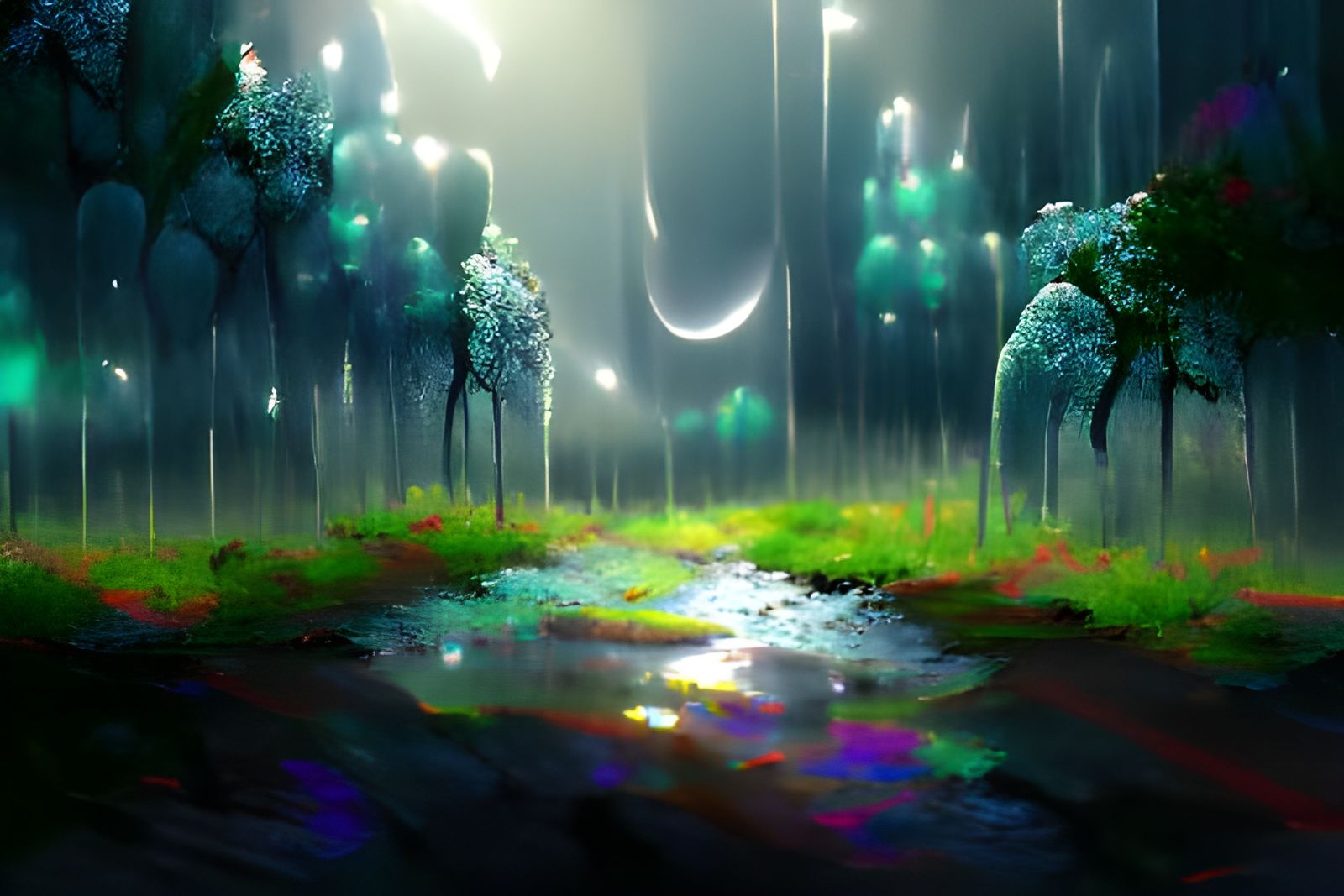 Forest - AI Generated Artwork - NightCafe Creator