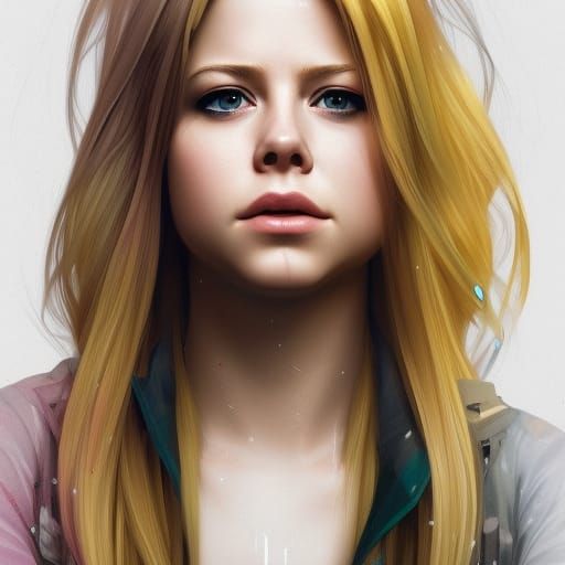 Avril Lavigne - AI Generated Artwork - NightCafe Creator