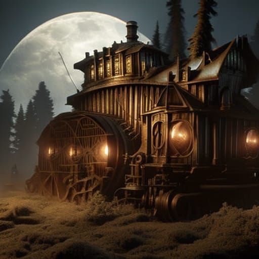 Steampunk house