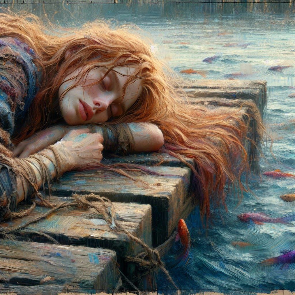 Napping by the Water  by @Rosie
