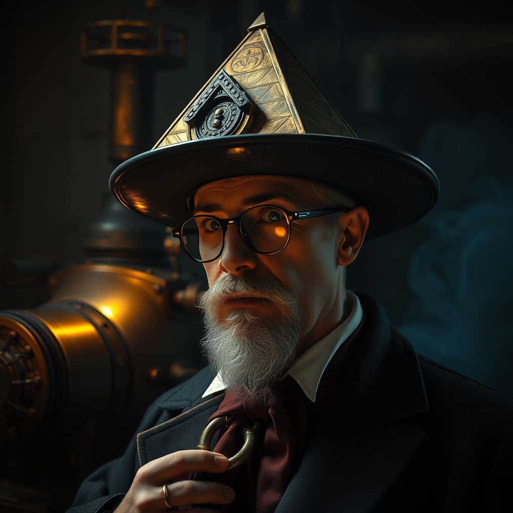 pyramid hat