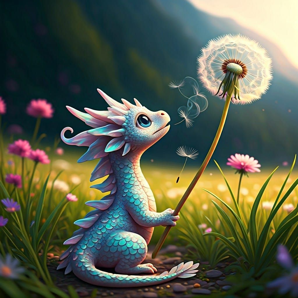 Dandelion Wishes  by @Phoenix 