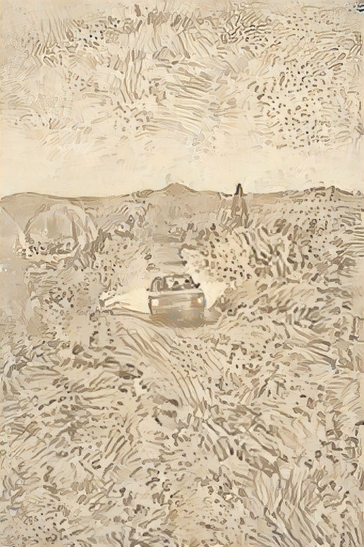 Road trippin' I think or I'm just trippin'