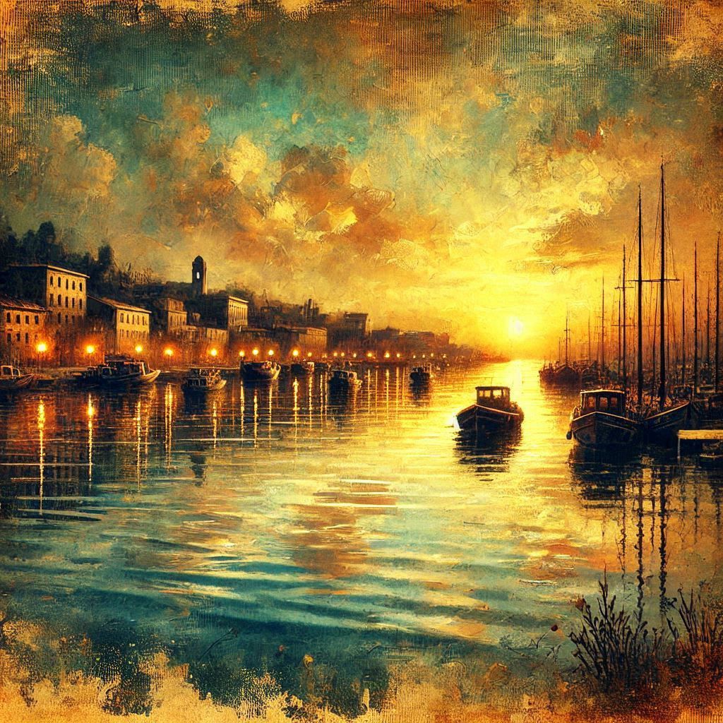 Twilight Whispers Between the Masts