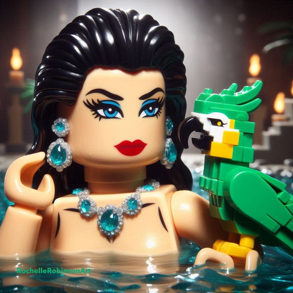 Liz Taylor by Helmut Newton 1989