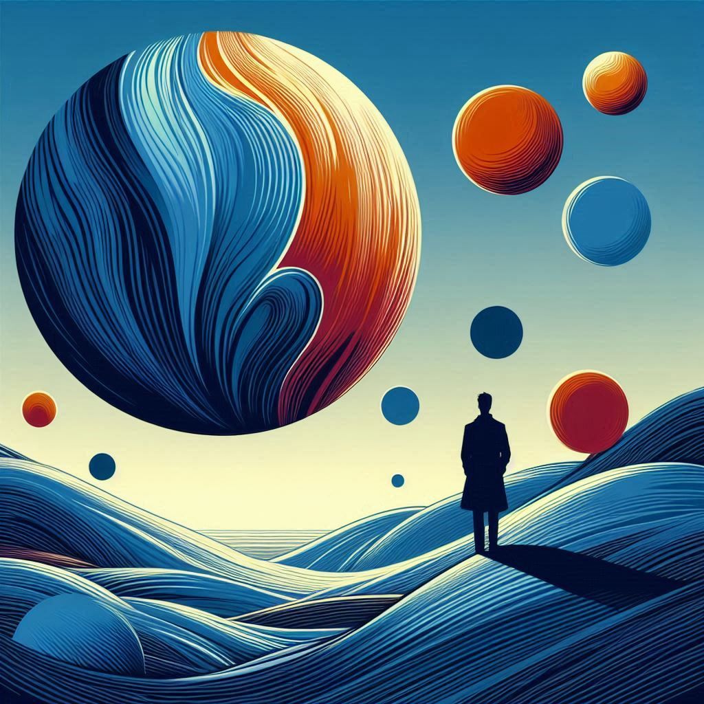 Don't try to understand. Just feel the blue. Breathe.