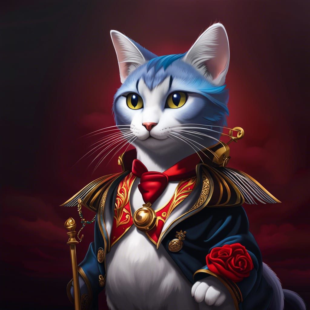 A Royal Cat GrandPa