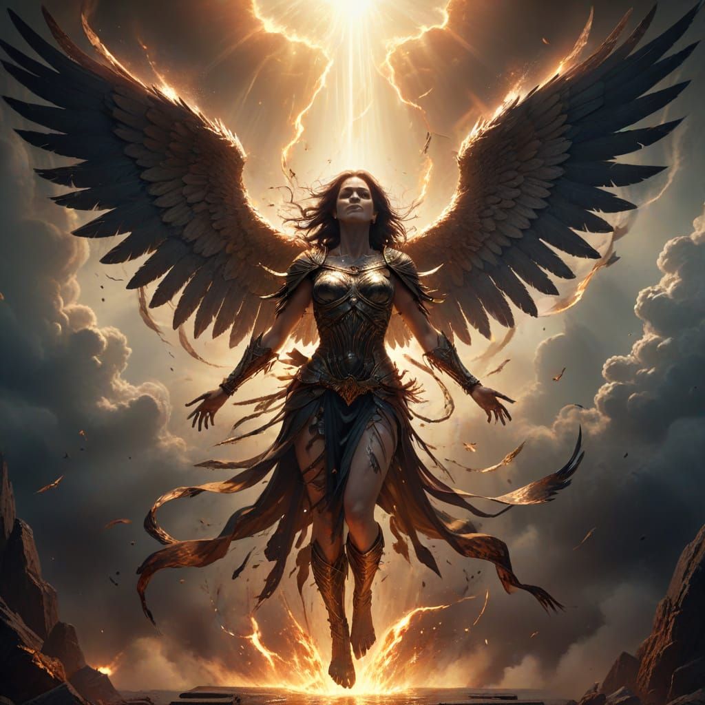 angel of death  by @Dion