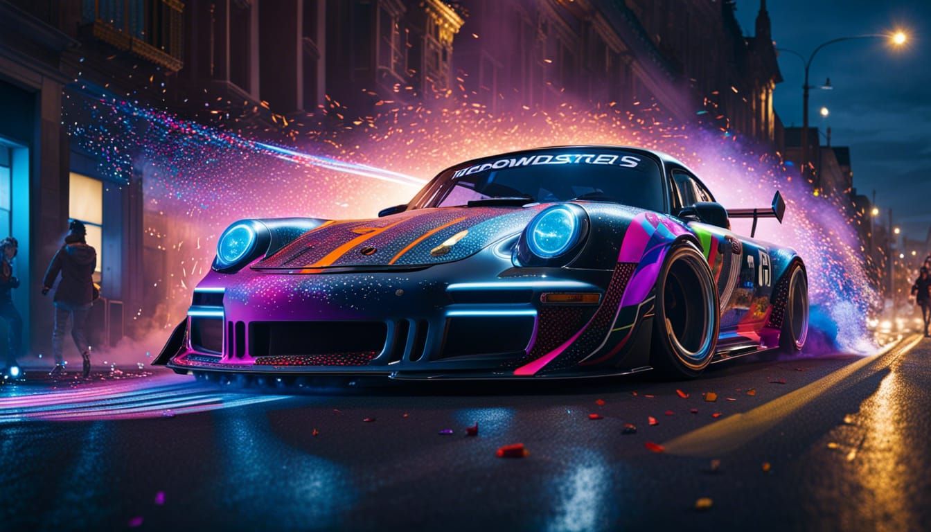Anamorphic Street Race