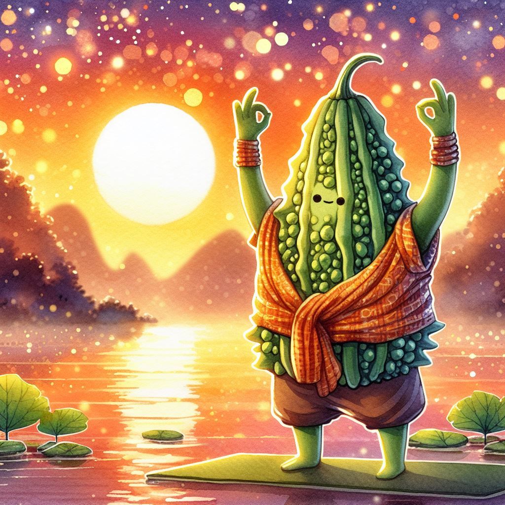 Life is bitter, fry it out with yoga