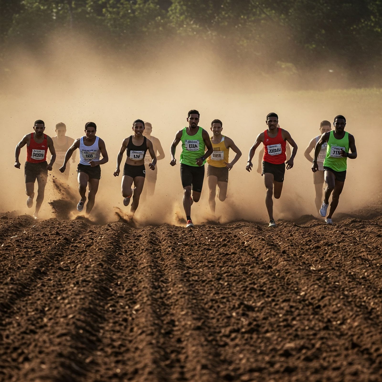 "Agriculture Olympics: Racing for the Golden Shovel!"