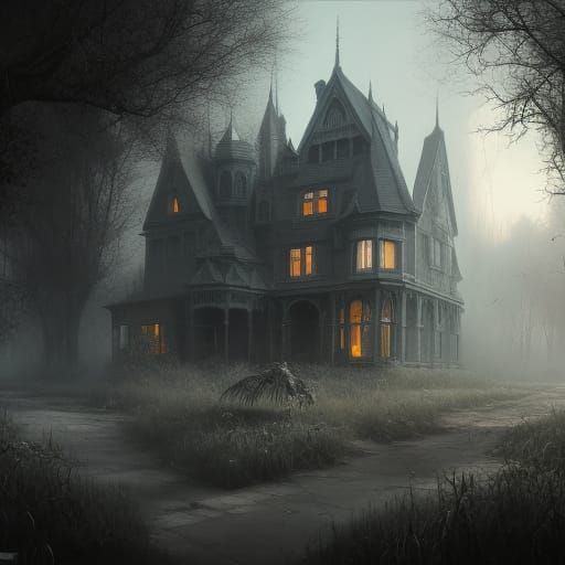 Victorian manor  by @Boh