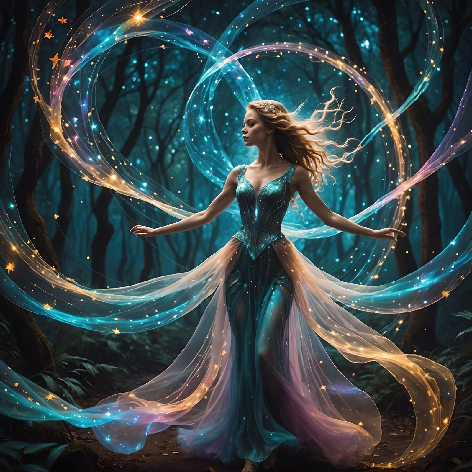 Alluring dancer