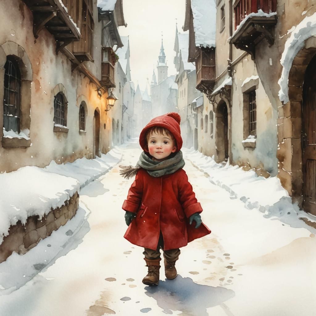 Through the Frosted Streets