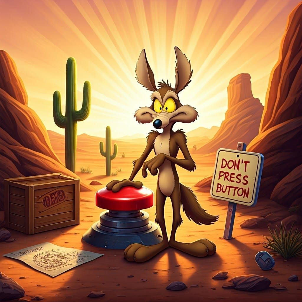  Wile E. Coyote  by @RHDavis