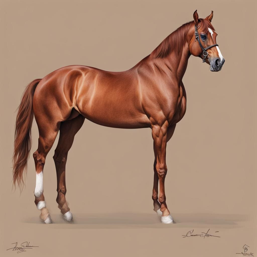 chestnut horse