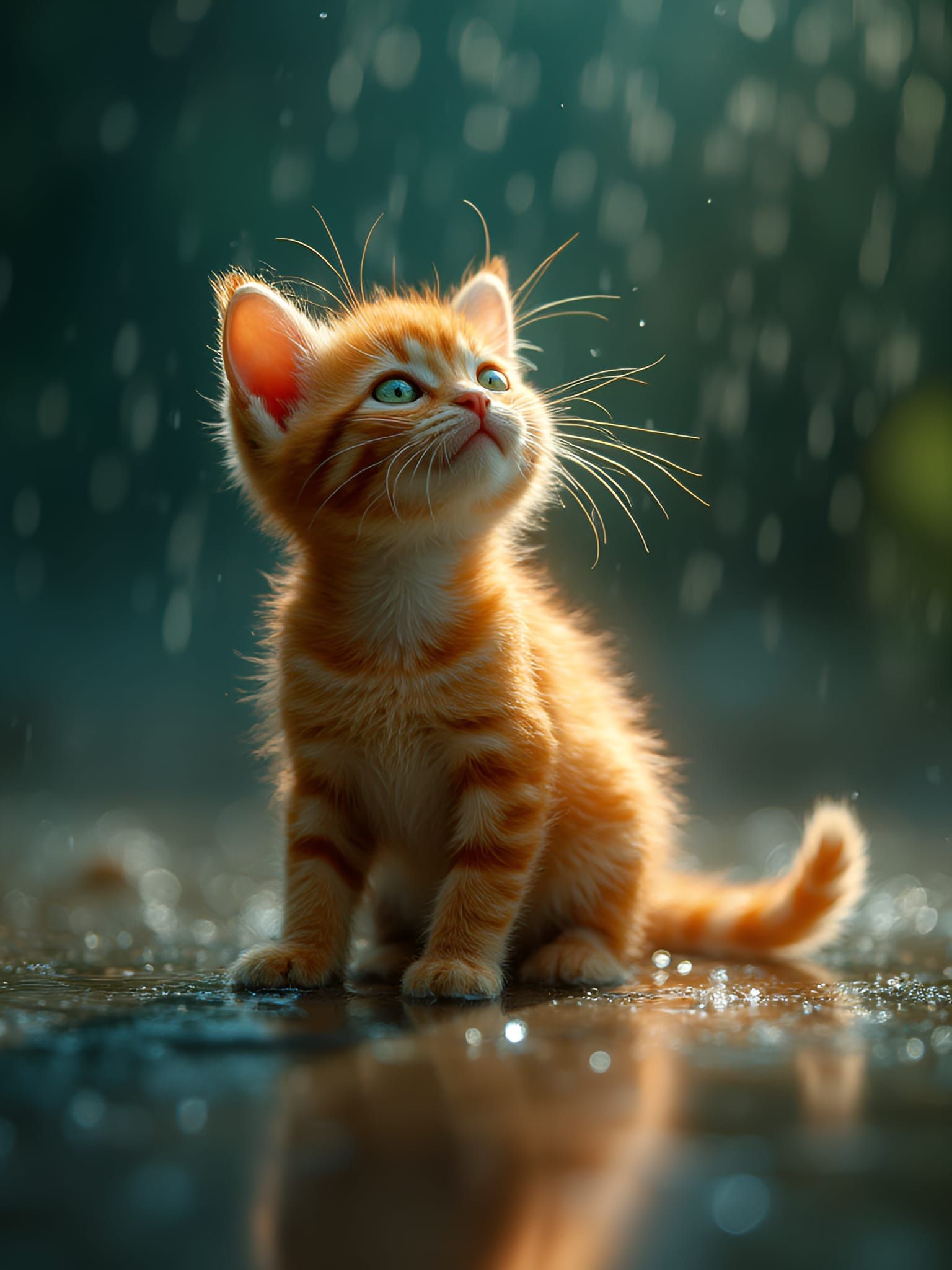 Lonely kitten