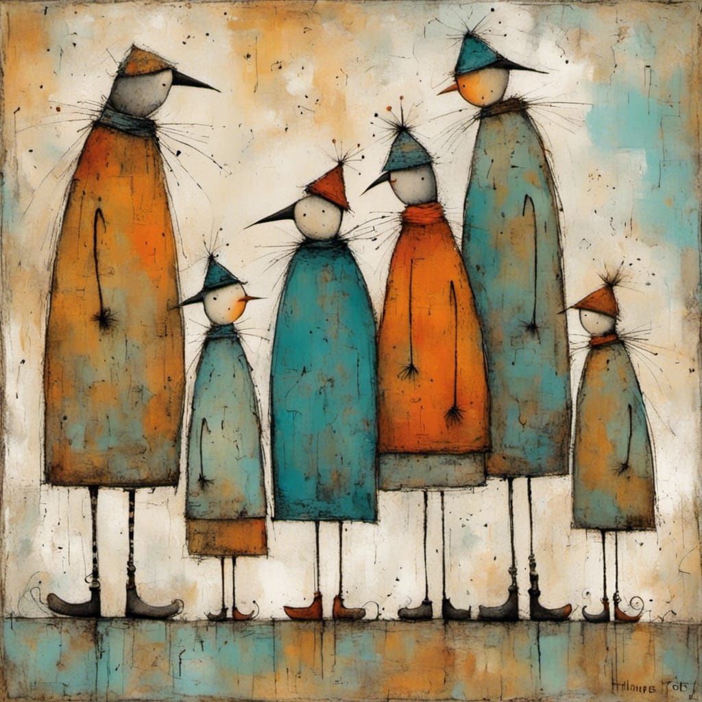 An almost large family