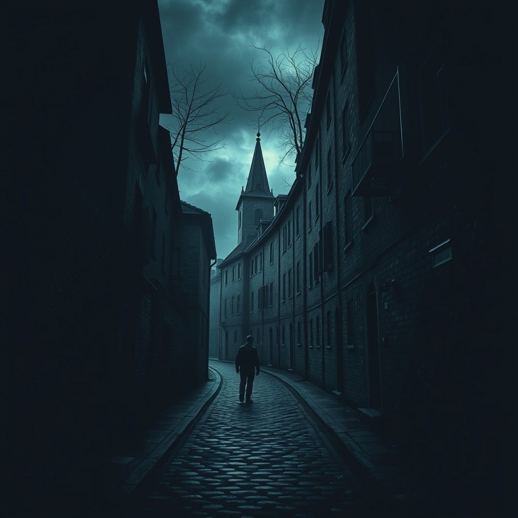 In restless dreams I walked alone.