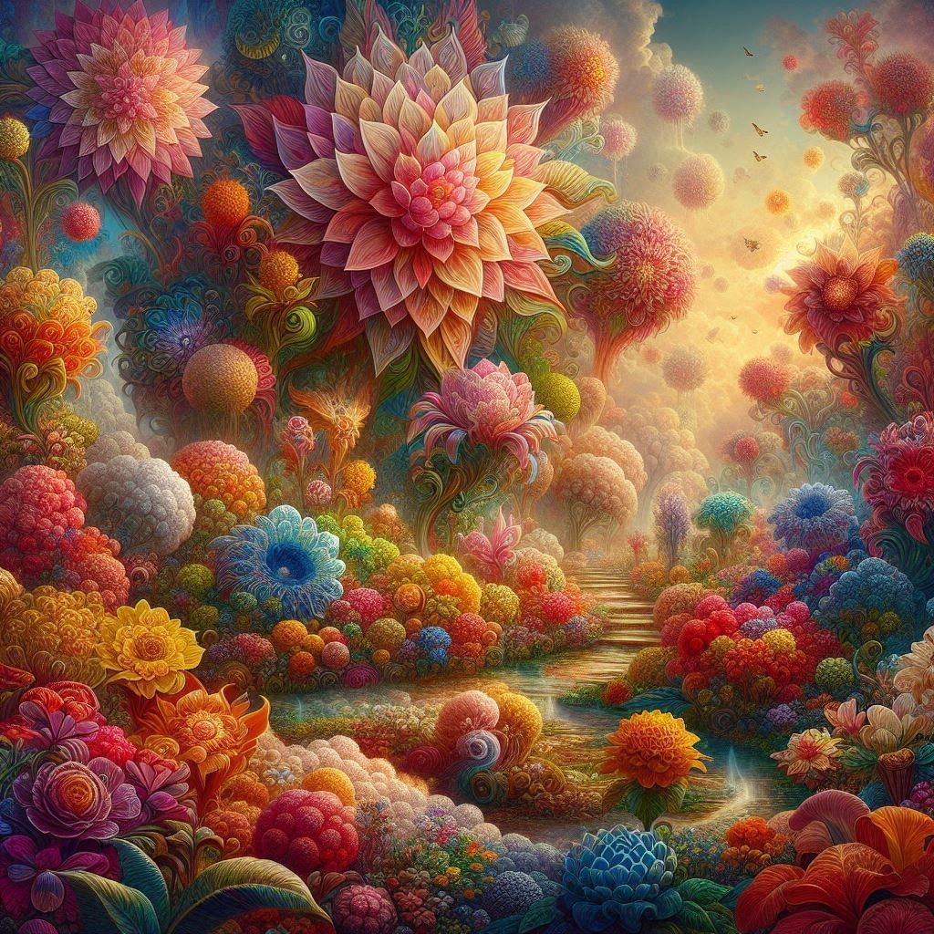 Enchanted Flower Garden