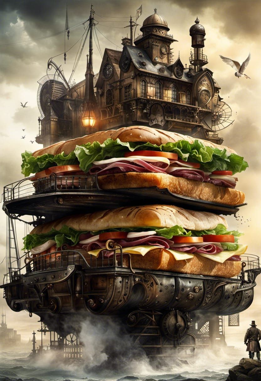 Sandwich city  by @TanYG