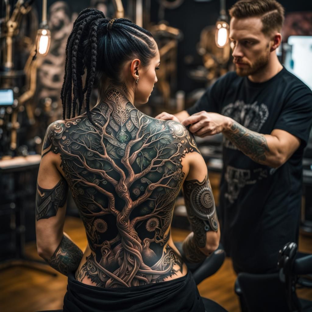 Tattoo Parlor  by @Grub