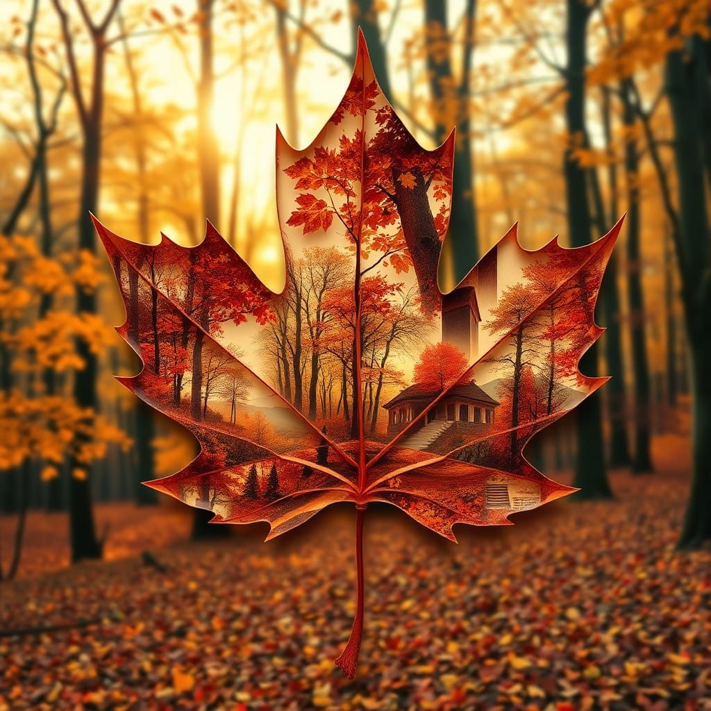 Autumn leaves   by @HarrietM