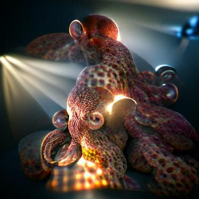 Octopus 2 VRay volumetric lighting