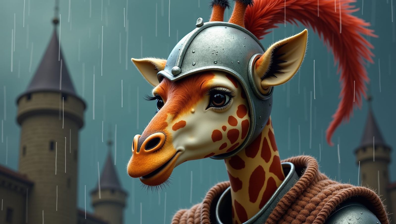 Giraffe Soldier