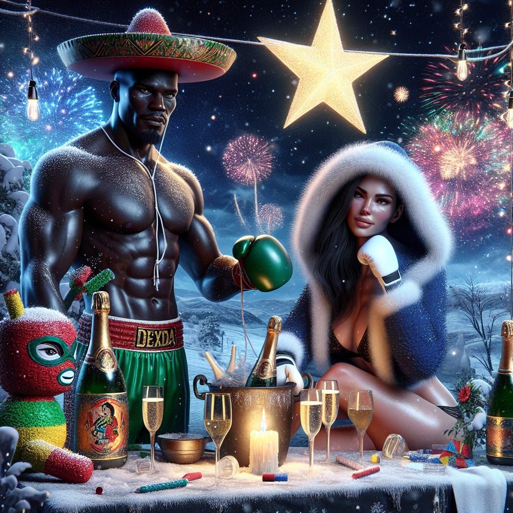 Happy Boxing New Year  by @Valentin